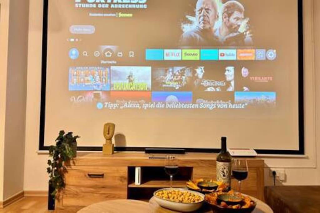 Modern & Stilvoll Mit Kino - Wii Leilighet Essen Eksteriør bilde